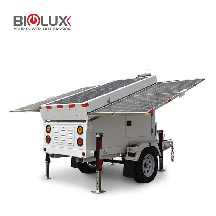 DC Mobile Solar Power Trailer