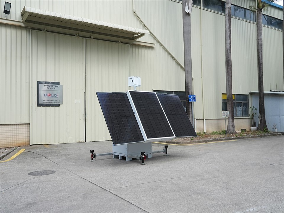 HiCUBE Solar-Powered CCTV Tower Off-Grid Security For Europe & Australia best