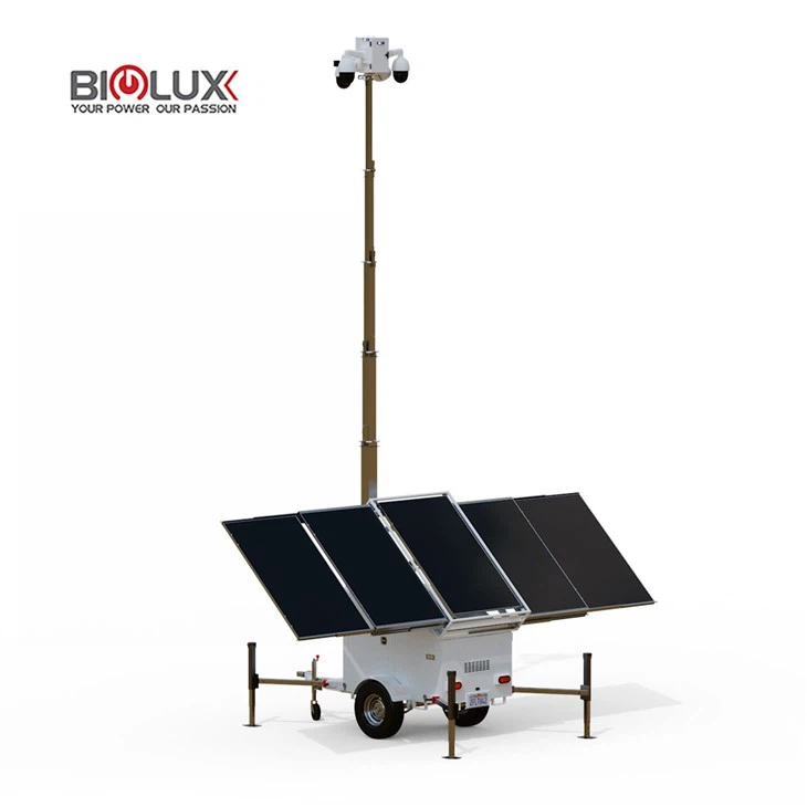 HiSTAR Solar Camera Tower With Remote Monitoring high quality