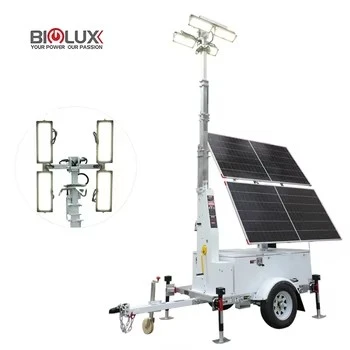 Mobil Solar Light Trailer til udendørs brug