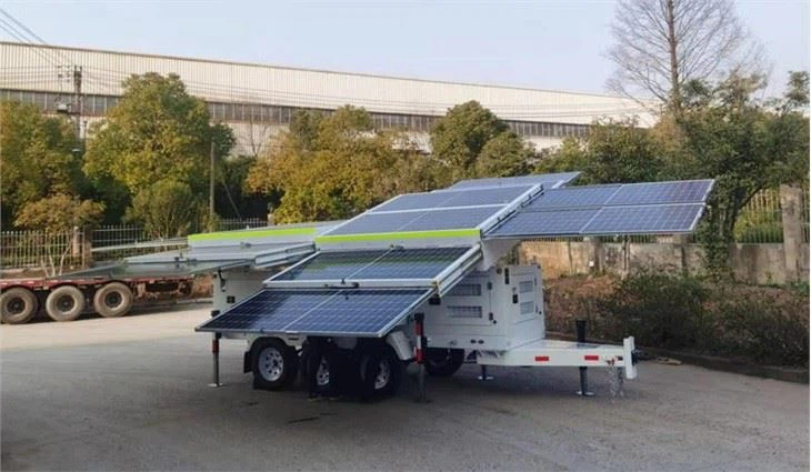 Stand Alone Solar Power Station Mobile