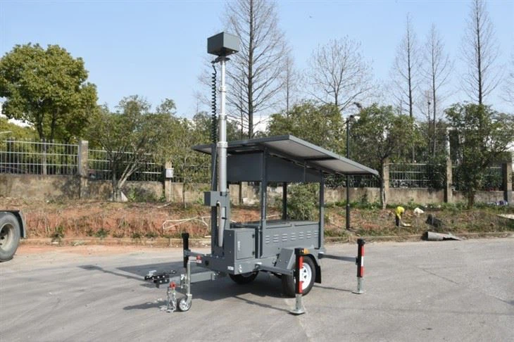 Mobile Solar Surveillance Trailer