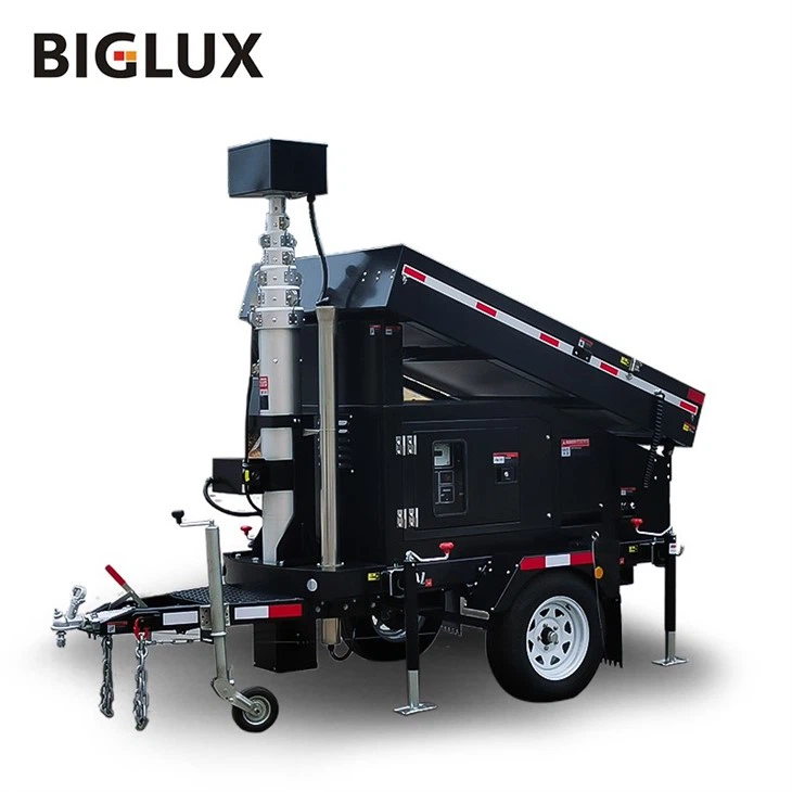 Power Solar Surveillance Trailer Panels Mobile Solar Power Solar Products