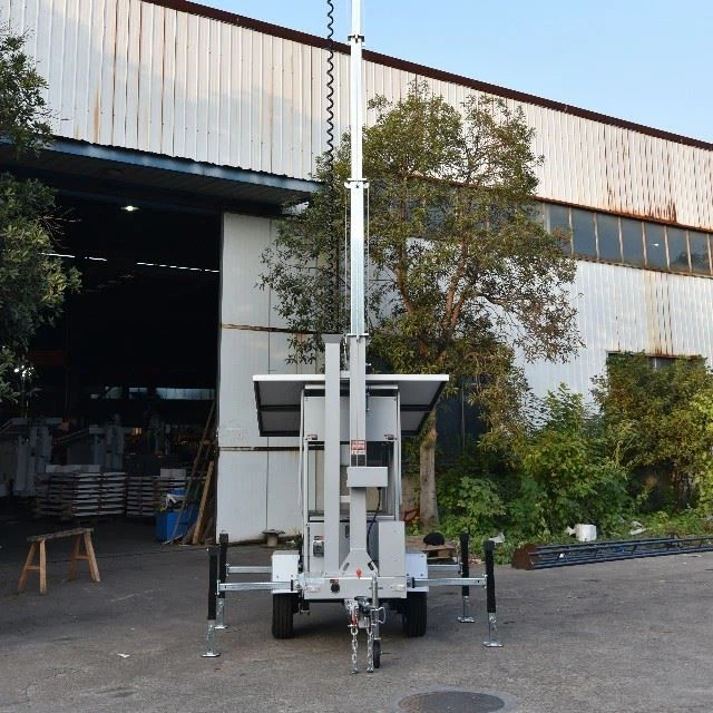 Solar Surveillance Trailer From China Factory BIGLUX