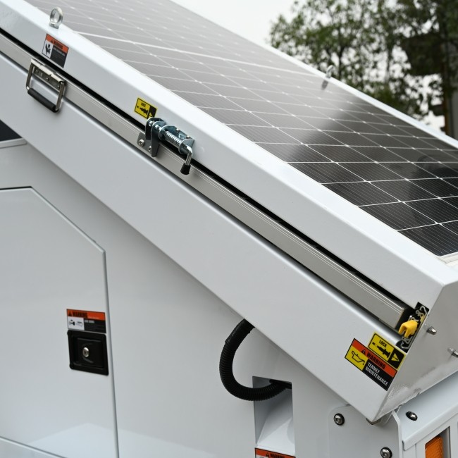 Video Surveillance Trailers Construction Camera Trailers