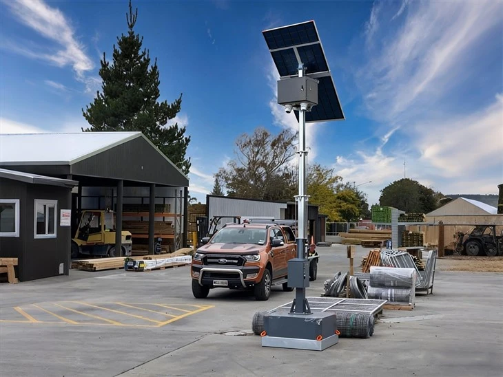 Portable Solar Security Surveillance Towers high quality